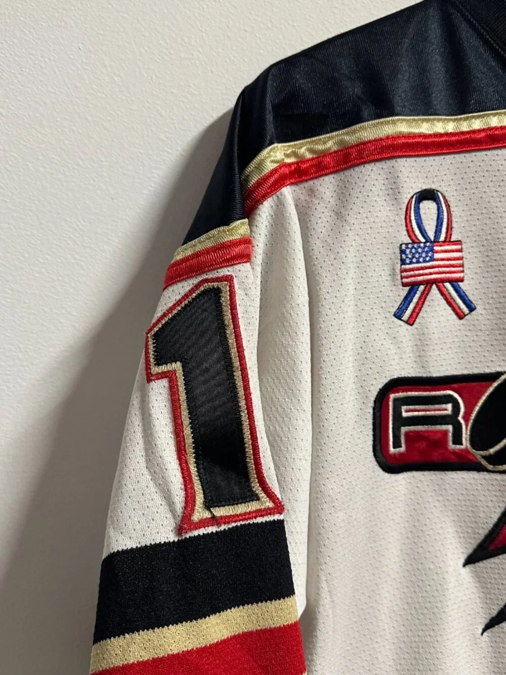 Vintage New Jersey Rockets Hockey Jersey Youth XL